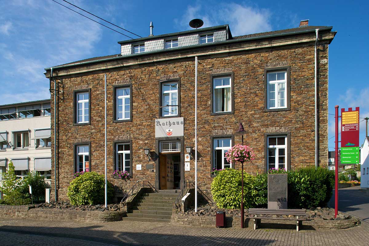 Das Rathaus in Unkel - Die Verbandsgemeindeverwaltung